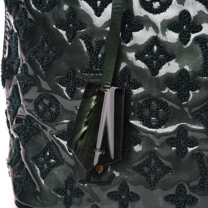 Louis Vuitton Patent Lambskin Fascination Lockit Vert Fonce 8 of 11