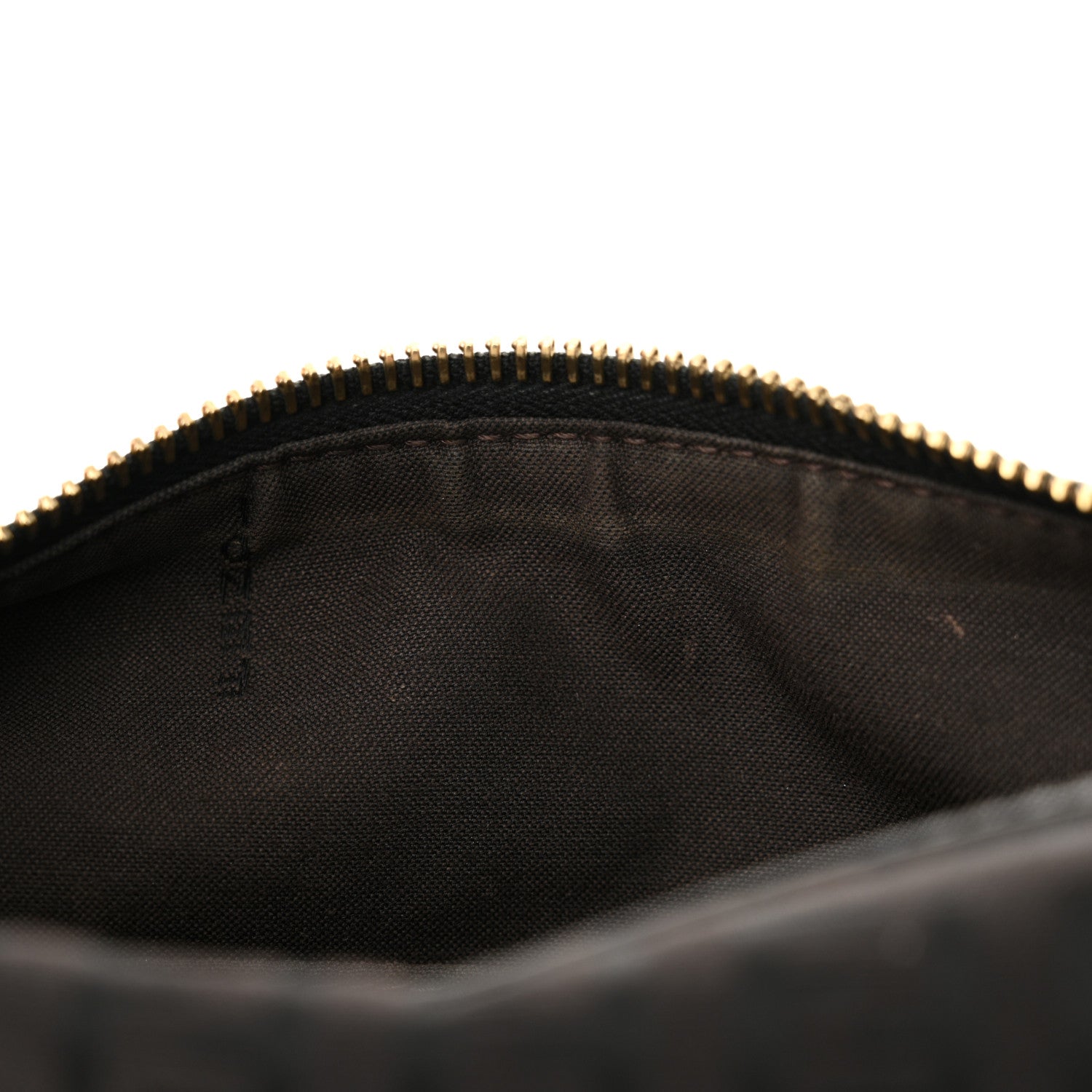 Fendi Zucchino Cuoio Chef Pocket Shoulder Bag Black 10 of 14