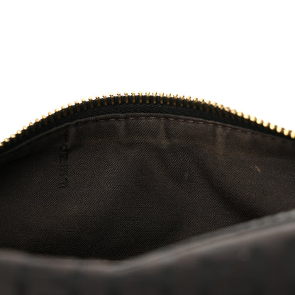 Fendi Zucchino Cuoio Chef Pocket Shoulder Bag Black 10 of 14