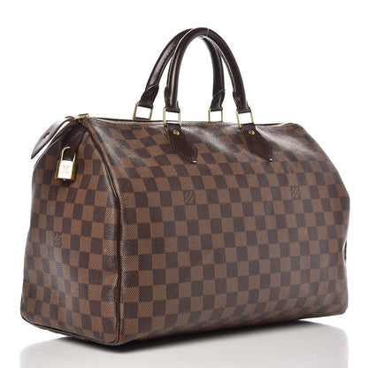 Louis Vuitton Damier Ebene Speedy 35 3 of 11