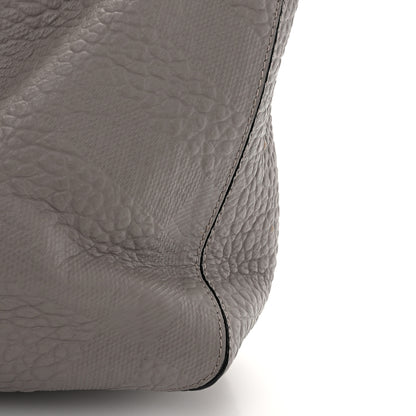 Burberry Heritage Grain Check Embossed Medium Dewsbury Tote Pale Grey 13 of 13