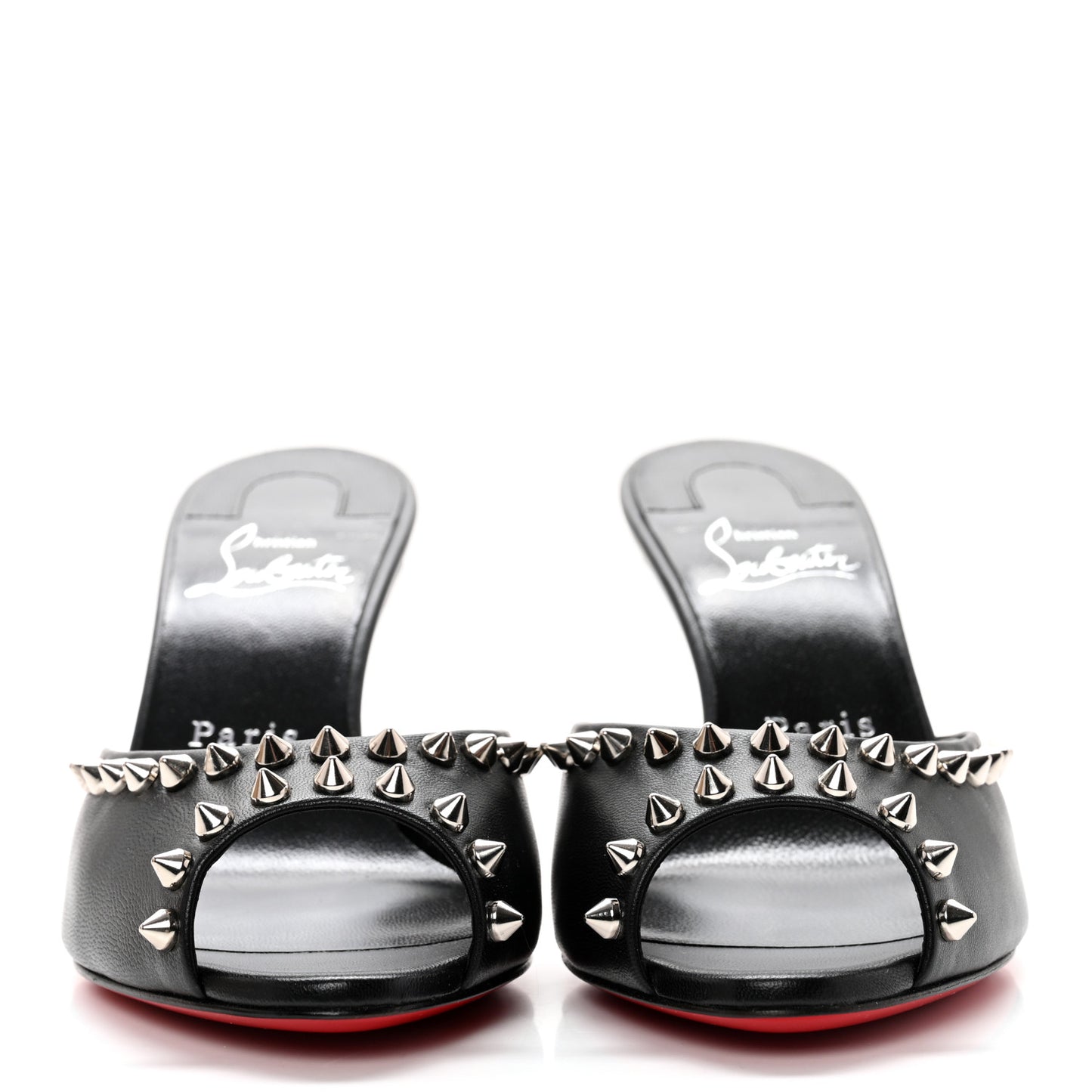 Nappa Spike Me Dolly 85 Sandals 36 Black