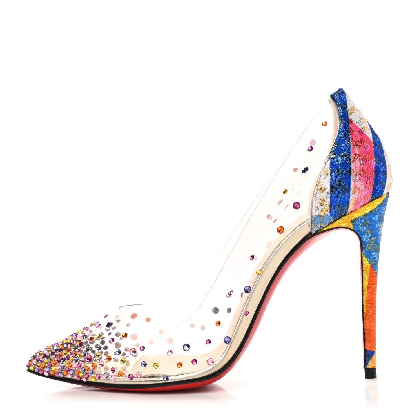 PVC Specchio Degrastrass 100 Pumps 35 Metallic Multicolor
