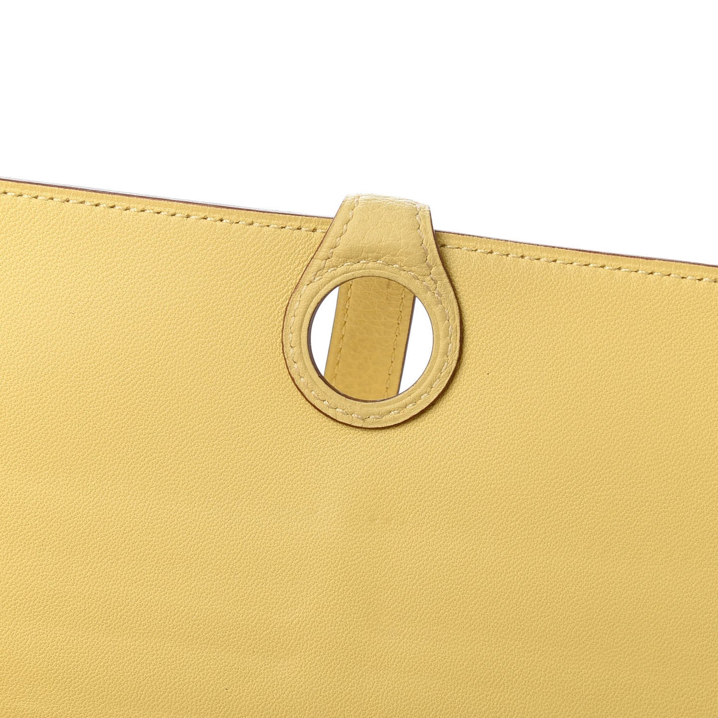 Togo Dogon Recto Verso Wallet Jaune Poussin