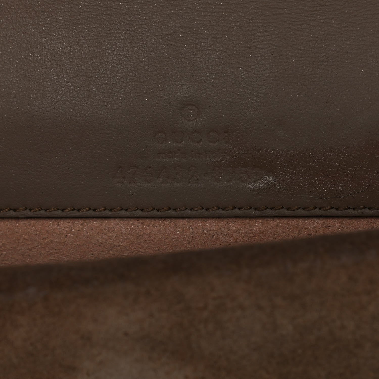 Gucci GG Supreme Monogram Super Mini Dionysus Shoulder Bag Taupe 6 of 11