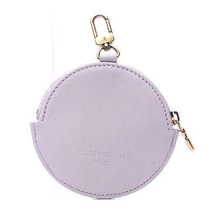 Louis Vuitton Calfskin New Wave Multi Pochette Round Coin Purse Brume 2 of 5