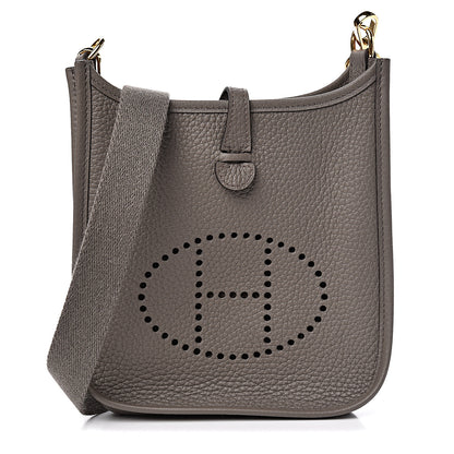 Hermes Taurillon Clemence Evelyne TPM Etain 1 of 8