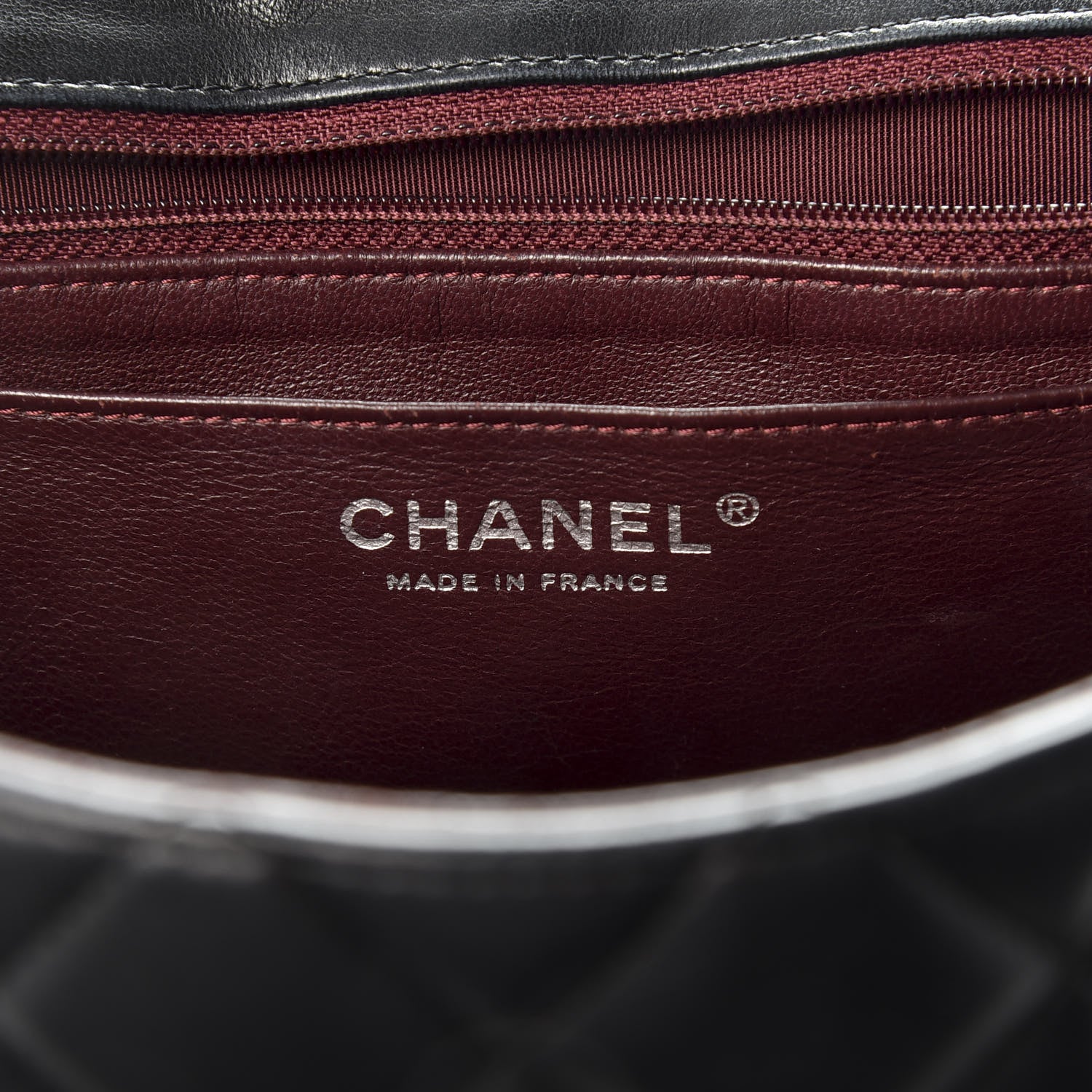 Chanel Lambskin Quilted Jumbo Single Flap Black 7 of 8