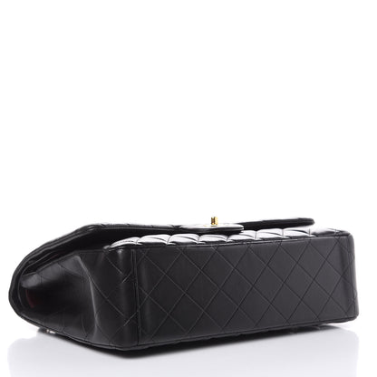 Chanel Lambskin Quilted Maxi Double Flap Black 4 of 15