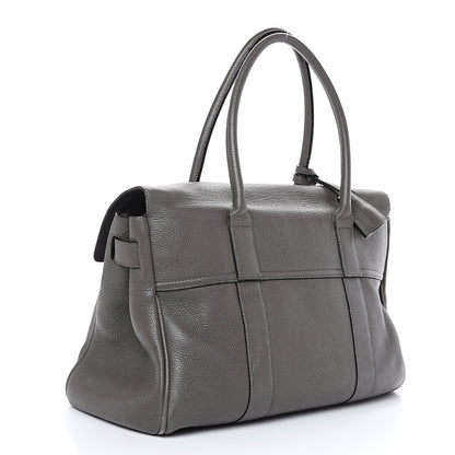 Mulberry Classic Grain Calfskin Bayswater Mole Grey 2 of 14