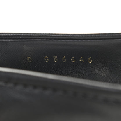 Chanel Lambskin Quilted CC Turnlock Loafers 35 Black 9 of 10
