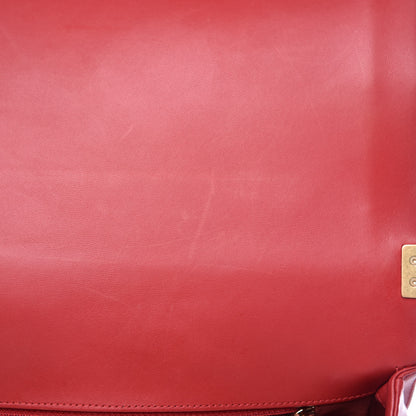 Chanel Lambskin Quilted New Medium Boy Flap Red 10 of 10