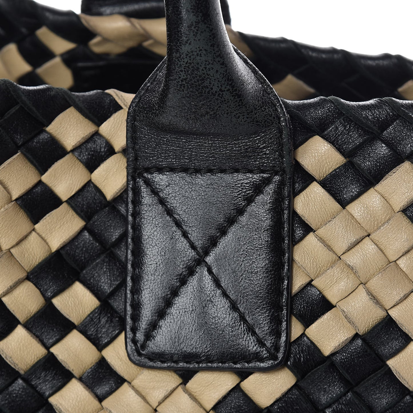 Nappa Intrecciato Mini Cabat Tote Multicolor