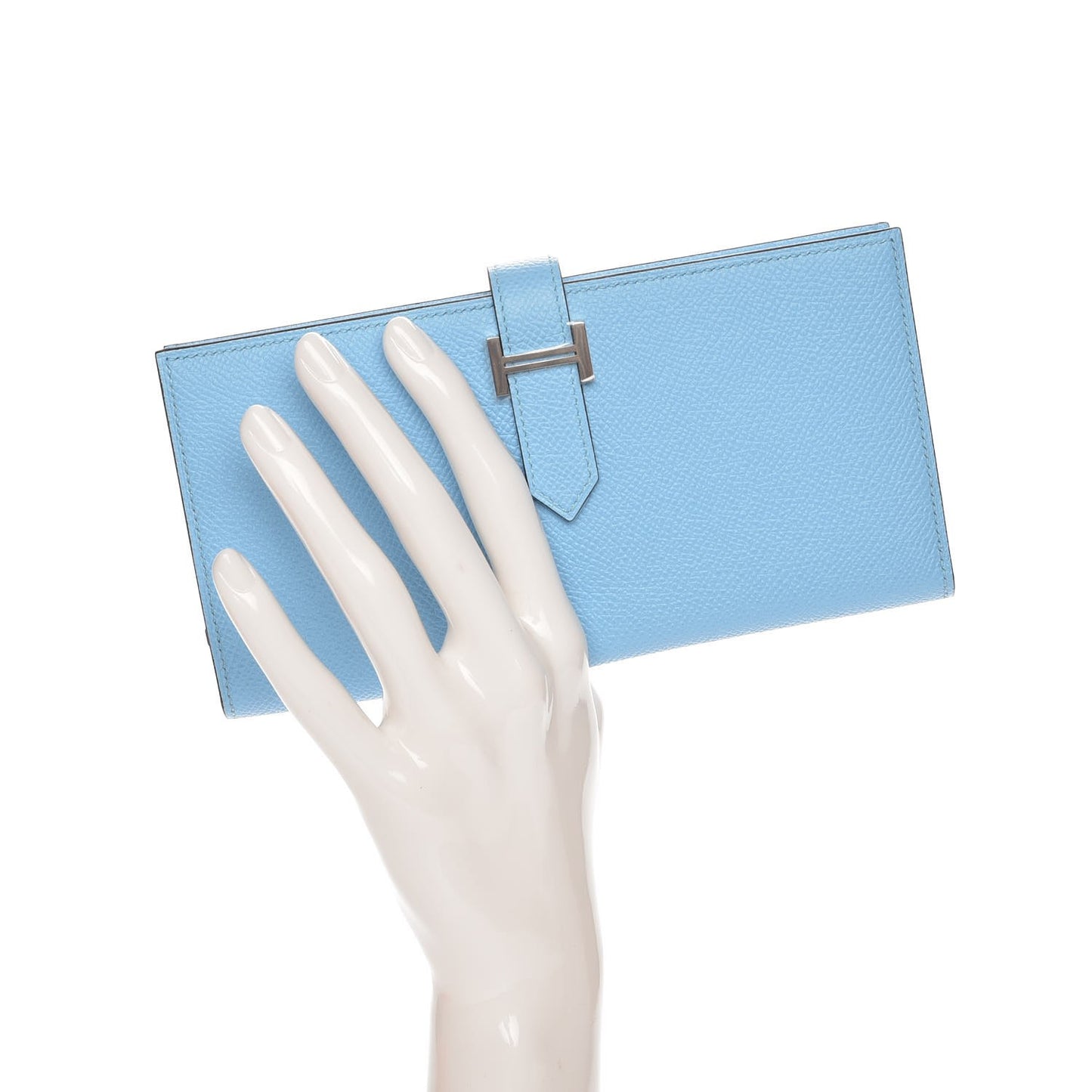 Epsom Bearn Gusset Wallet Bleu Zephyr