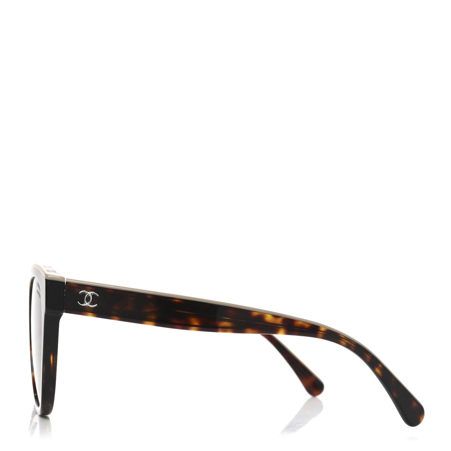 Chanel Acetate Polarized CC Butterfly Sunglasses 5414 Tortoise 3 of 7