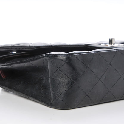 Chanel Lambskin Quilted Medium Double Flap Black 14 of 14