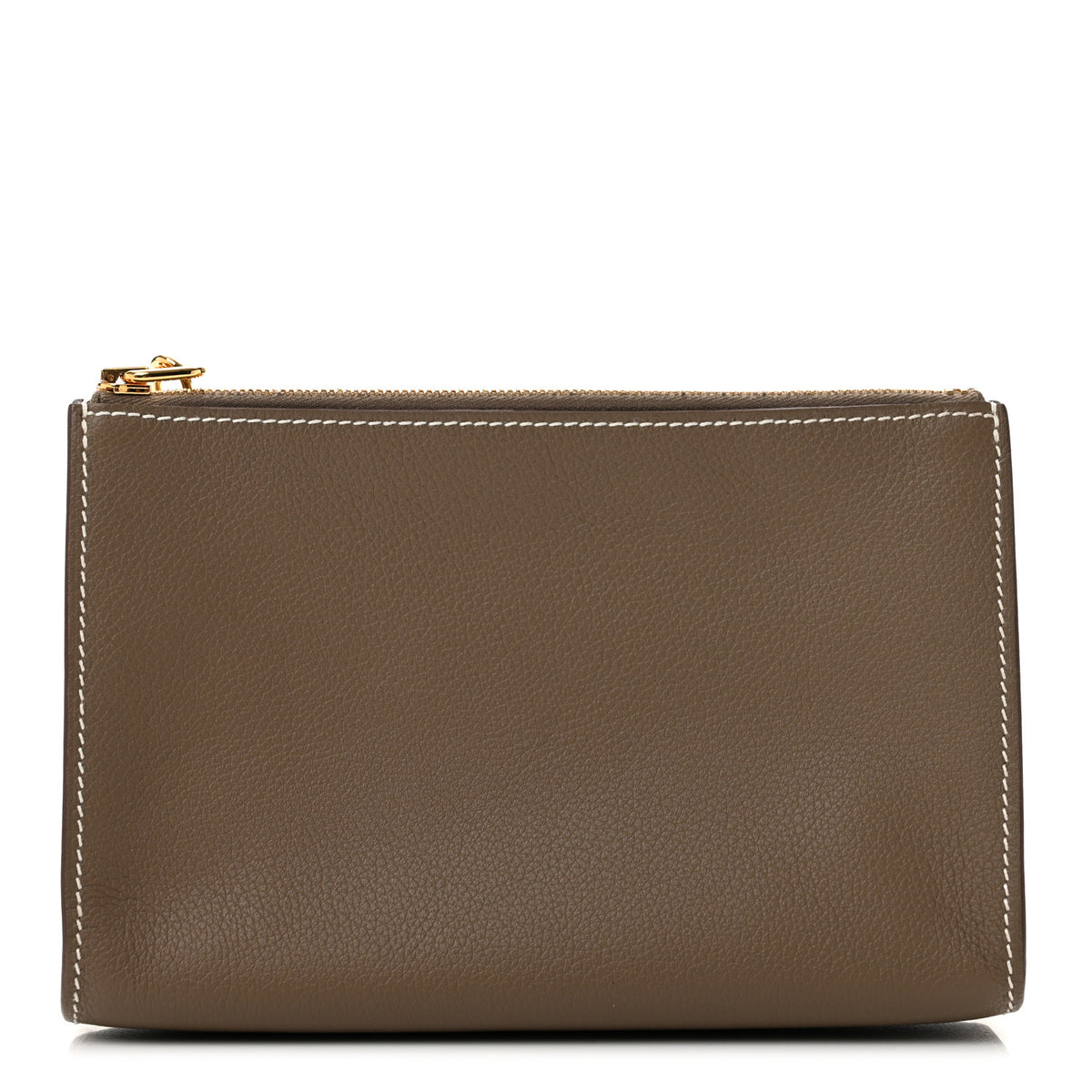 Hermes Evercolor Chaine d'Ancre Zipengo PM Toiletry Pouch Etoupe 1 of 8