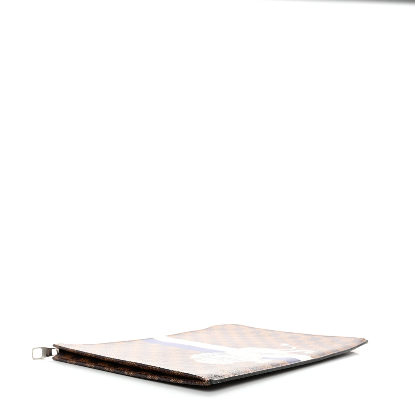 Savane Damier Ebene Lion Chapman Pochette Jour GM
