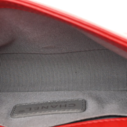 Chanel Galuchat Stingray Small Boy Flap Red 5 of 13