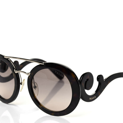 Prada Baroque Sunglasses SPR 13S Havana 7 of 8