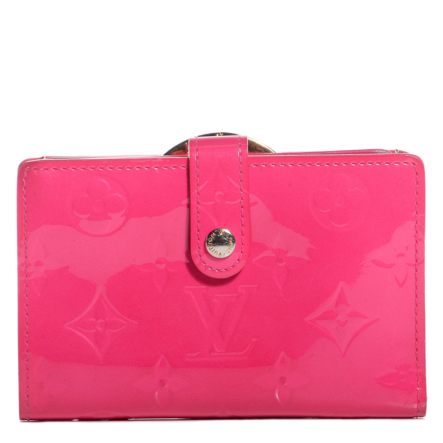 Vernis French Purse Wallet Rose Pop