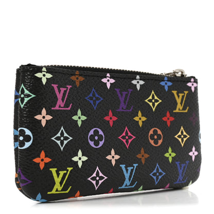 Louis Vuitton LV X TM Monogram Multicolor Key Pouch Black 3 of 7
