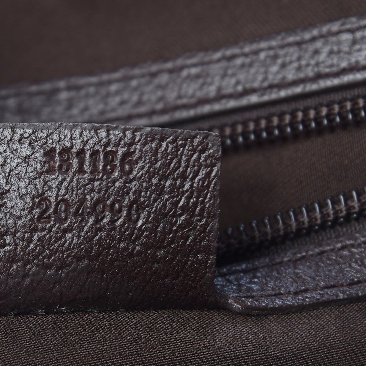 GG Monogram Medium Web Handle Vertical Tote Bag Dark Brown