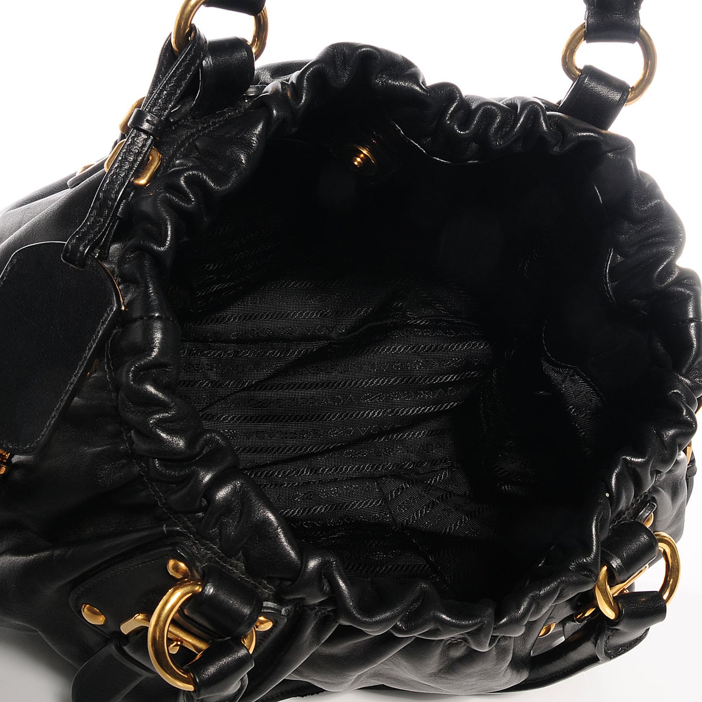Soft Calf Shopping Bag Nero Black