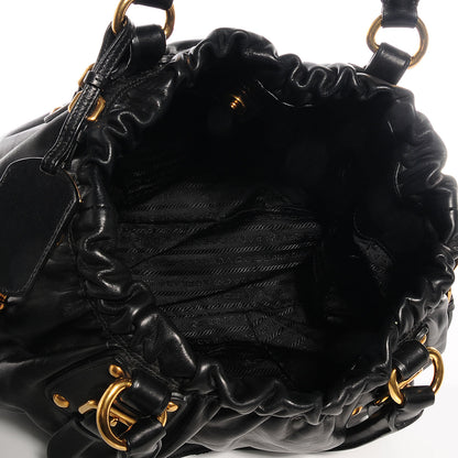 Prada Soft Calf Shopping Bag Nero Black 5 of 9