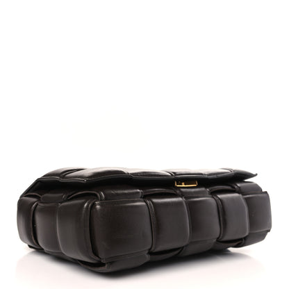 Bottega Veneta Lambskin Maxi Intreccio Padded Chain Cassette Crossbody Bag Fondant 4 of 9
