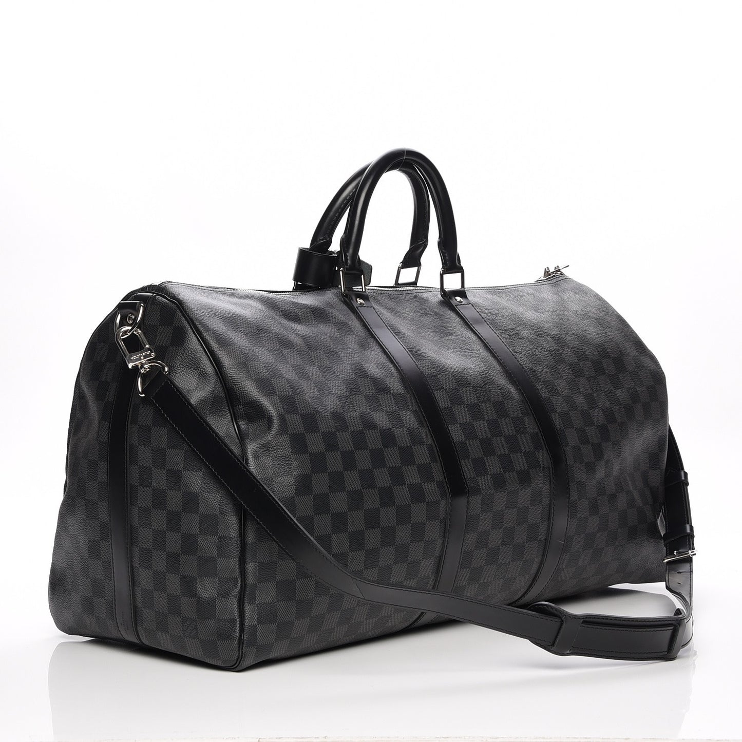 Damier Graphite Keepall Bandouliere 55