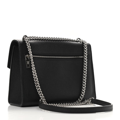 Louis Vuitton Soft Calfskin My Lockme Chain Bag BB Black 3 of 8