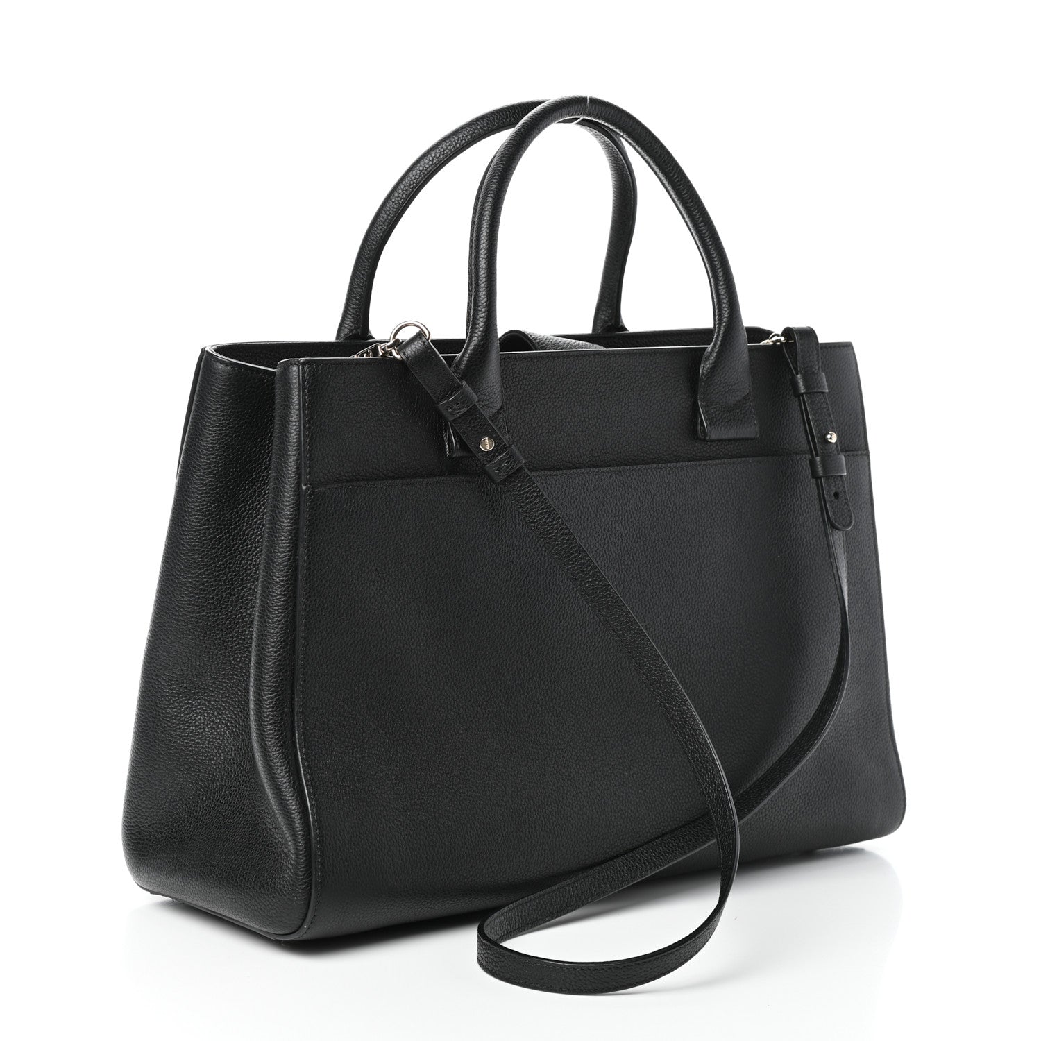 Chanel Grained Calfskin Medium Neo Executive Shopper Tote Black 3 of 8
