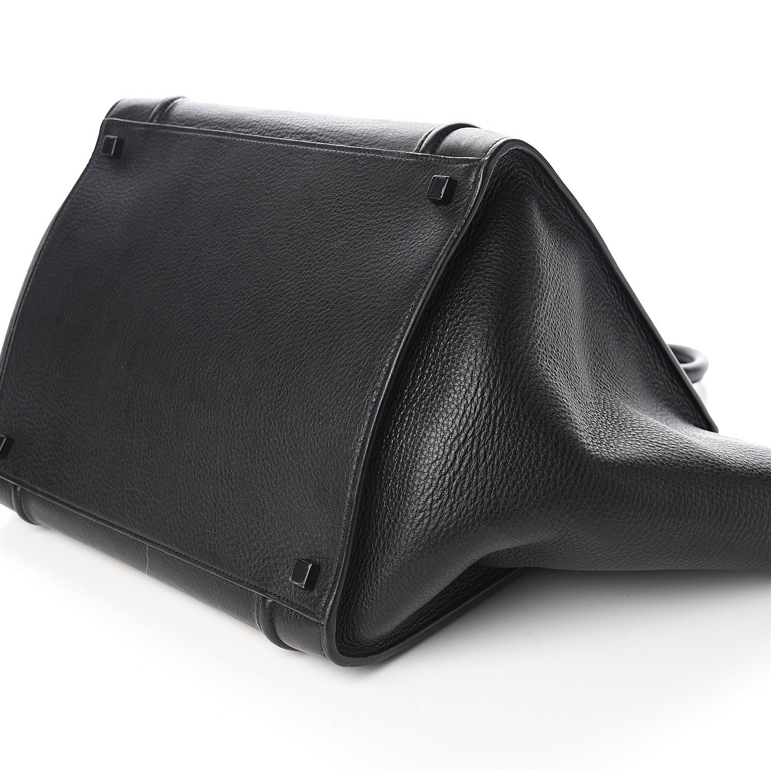 Celine Supple Calfskin Medium Phantom Luggage Black 8 of 11