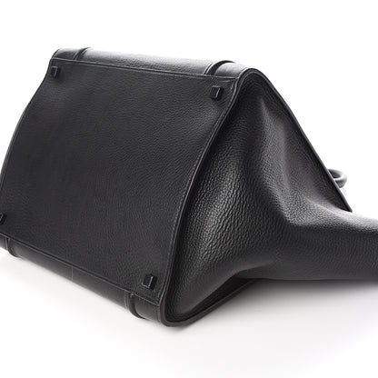Celine Supple Calfskin Medium Phantom Luggage Black 8 of 11