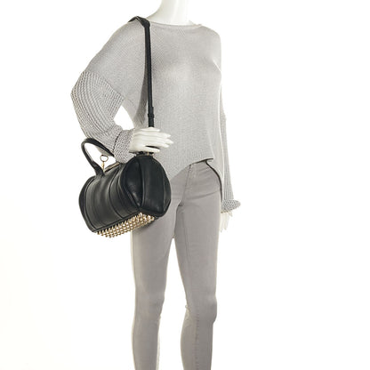 Alexander Wang Pebbled Lambskin Rockie Black Pale Gold Hardware 2 of 7