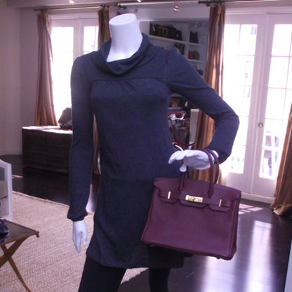 Hermes Taurillon Clemence Birkin 30 Tote 2 of 15