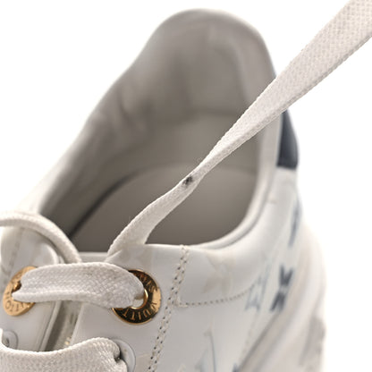 Louis Vuitton Monogram Time Out Sneakers 36 Blue 11 of 11