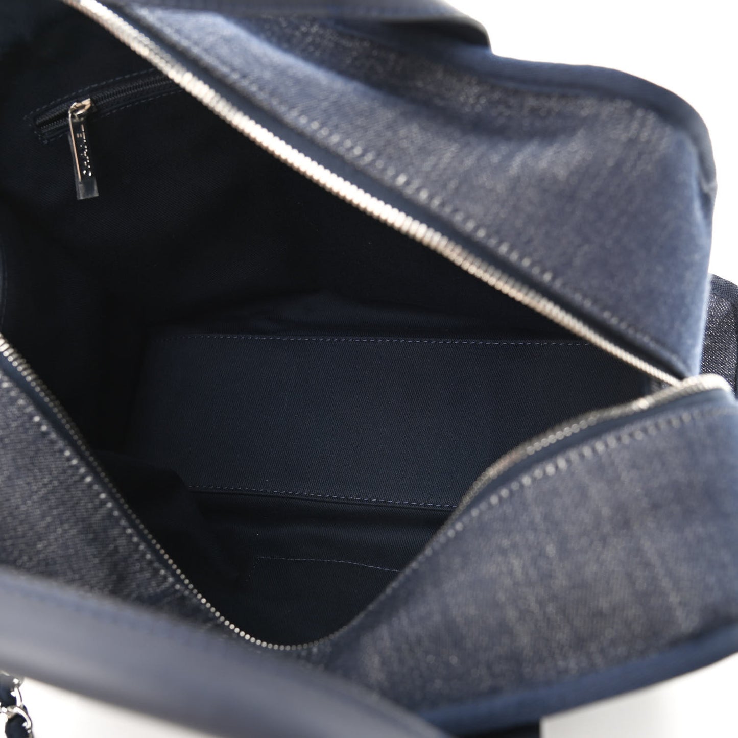 Denim Deauville Bowling Bag Dark Blue