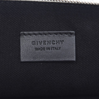 Givenchy Lambskin Star Print Large Pandora Pouch White Black 6 of 7