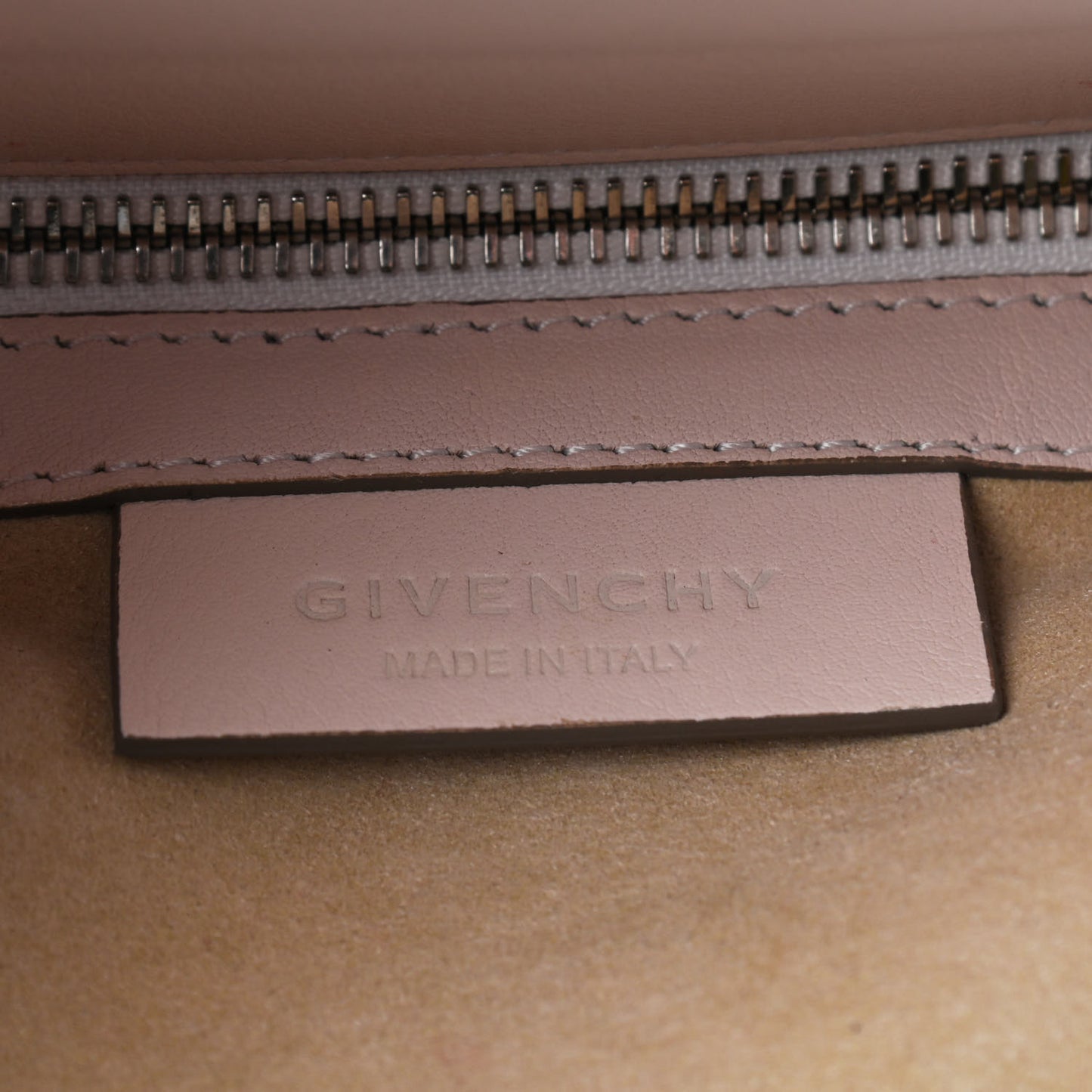 Calfskin Studded Mini Pandora Box Crossbody Bag Nude Pink
