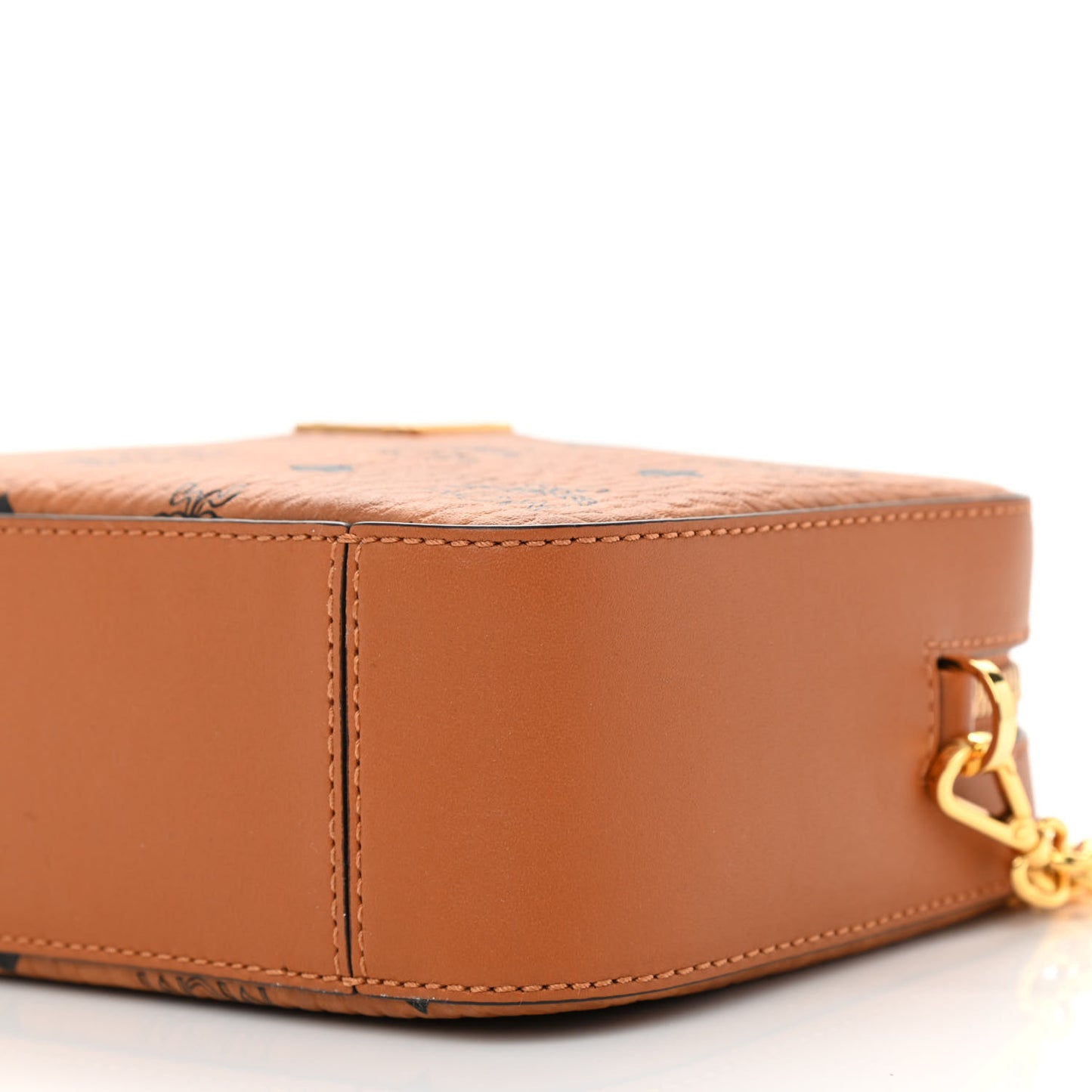 Visetos Camera Crossbody Bag Cognac