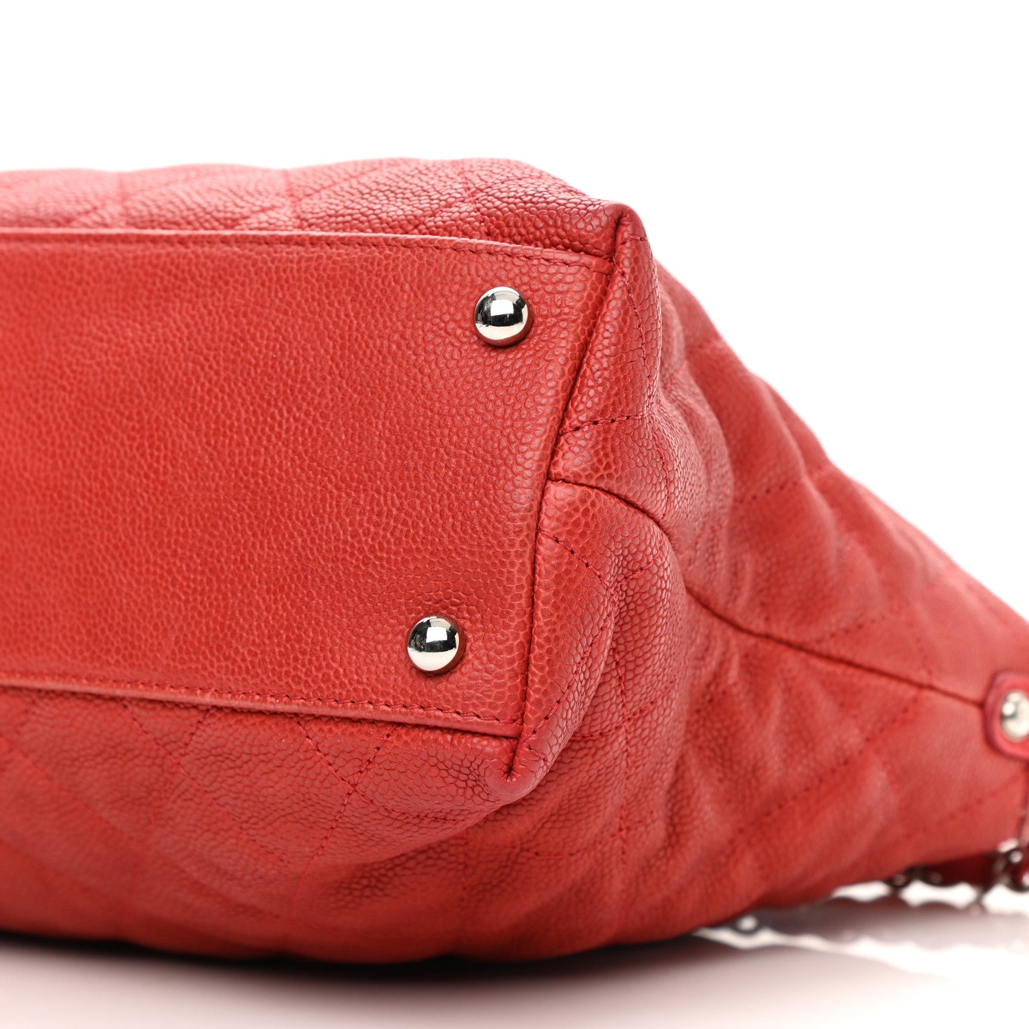 Chanel Caviar Quilted French Riviera Hobo Rouge 10 of 10