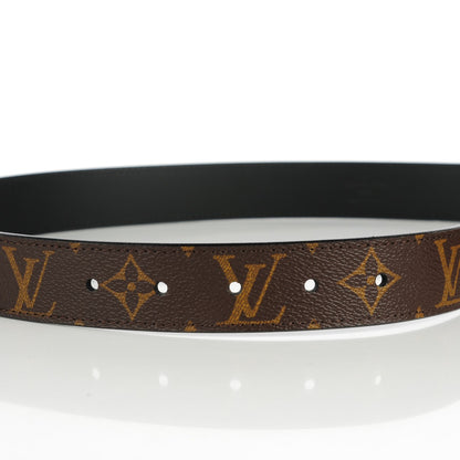 Louis Vuitton Monogram Macassar Hinge Belt 95 38 6 of 8
