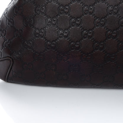 Gucci Guccissima Creole Hobo Chocolate 11 of 16