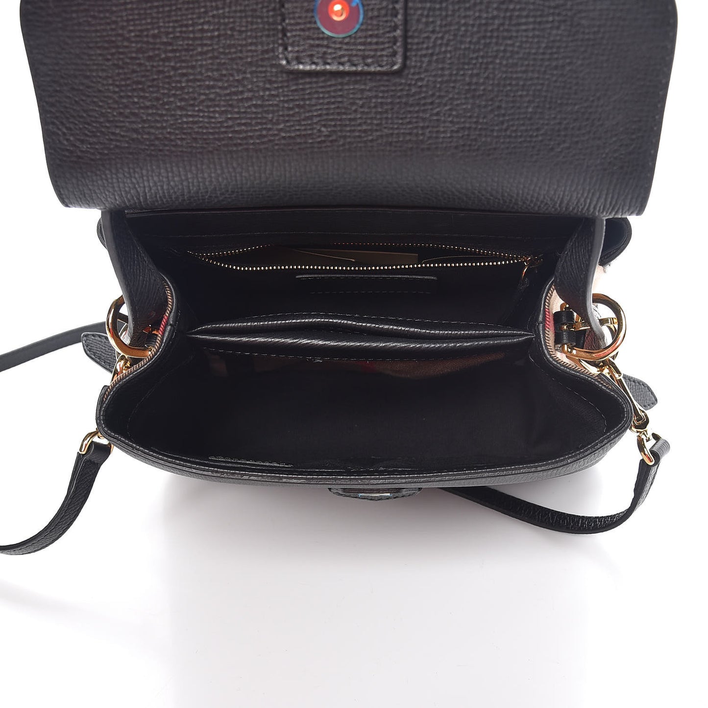 Derby Calfskin House Check Small Camberley Black