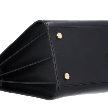Saint Laurent Calfskin Large Sac de Jour Carryall Black 9 of 10