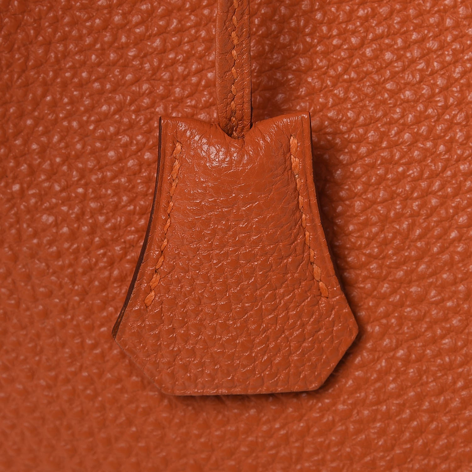 Hermes Taurillon Clemence Birkin 25 Orange 25 of 27