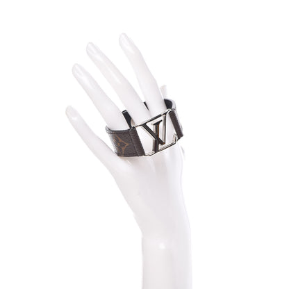 Louis Vuitton Monogram Eclipse Hockenheim Bracelet 19 2 of 5