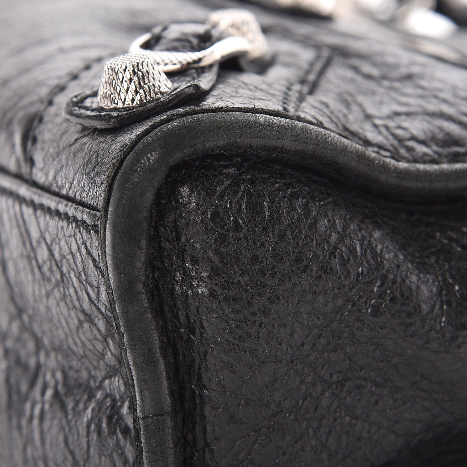 Balenciaga Agneau Giant 12 Silver Hardware Mini City Black 11 of 12